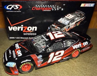 Justin Allgaier Verizon Wireless 2009 1/24 CFS 'Autografiado' Foto 1 de 4