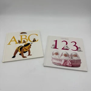 ABC and 123 Hardcover The Anne Geddes Collection Babies Costumes Learning - Picture 1 of 6