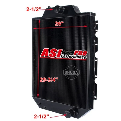 Truck Radiator Fit International Navistar 4700 4900 Series 1651725C91 1648675C91 - Image 1 of 4