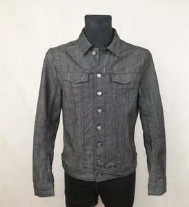 J.LINDEBERG MENS DENIM GREY STRETCH JACKET 2502 COM BLACK DENIM size L - Picture 1 of 11