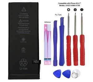 New Replacement Battery for iPhone 6S 4.7" 1715mAh 0 Cycle with Repair Kit - Picture 1 of 3