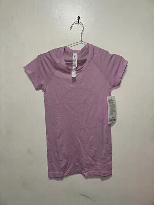 Nuevo Lululemon Swiftly Tech Manga Corta 2.0 Talla 4 VITP Rosa Vital Foto 1 de 4