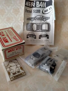 MERI KITS kit 1:43 MB 011 Ferrari 512 BB LM Europ. Univ. 1980 n75 - Foto 1 di 3