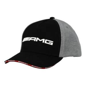 Mercedes Benz AMG Original Kinder Base Cap Schwarz/Weiß Größenverstellbar Neu - Picture 1 of 2