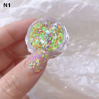A Box Sparkly Star Macaron Nails Sequins Bright Spangles Slices Diy Accessories