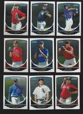 2013 BOWMAN CHROME PROSPECTS - ROOKIE RC'S 1st cards - #'S 111-220 - U PICK!!!