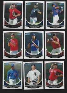 2013 BOWMAN CHROME PROSPECTS - ROOKIE RC'S 1st cards - #'S 111-220 - U PICK!!!