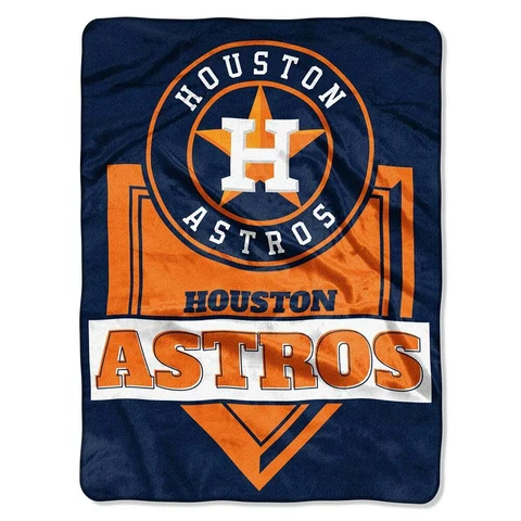 Houston Astros Plush Blanket 60 x 80 Cover