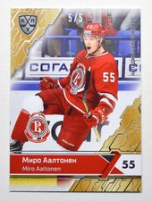 2018-19 Sereal Premium KHL SILVER Foil #VIT-008 Miro Aaltonen 5/5