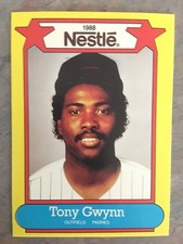 1988 Nestle Baseball Card #40 Tony Gwynn San Diego Padres Mint