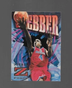 1996 Skybox Z Force Basketball Card #98 CHRIS WEBBER  Bullets Mint - Picture 1 of 3