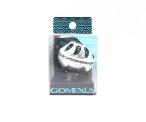 Gomexus A38SRSRBK-G Knob Alu Silver Black 38mm Shimano A , Daiwa S (1717) - Picture 1 of 5