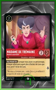 Madame de Tremaine - 111/204 - Chapter 2 - New French Lorcana Card - Picture 1 of 1