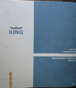 KING  KXP 755 Transponder Maintenance / Overhaul Manual ORIGINAL - Picture 1 of 5