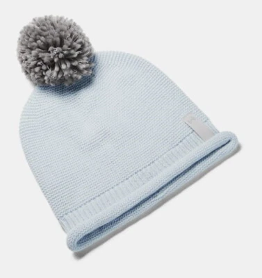 全新 Under Armour 女式头饰 Roll Out Pom Beanie MSRP:25.00 美元 — 第 1/2 张图片