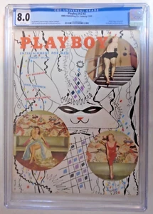 Playboy #V2 #2 ( HMH Publishing Company/ January 1955) CGC Universal Grade 8.0 - Picture 1 of 3