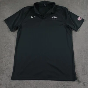 Arkansas Razorbacks Shirt Mens Medium Gray Nike Dri Fit Basketball - Picture 1 of 8