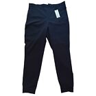 SWET TAILOR FAIRWAY JOGGER Mens 33 Golf Pants Comfort Nylon Stretch Black