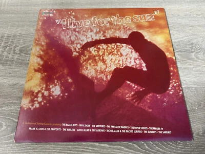 Surf Sampler 'I Live for the sun' LP Vinyl 60er - Bild 1 von 3