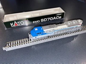 N Scale Kato EMD 176-8411 SD70ACe George Bush #4141 Diesel Locomotive - Picture 1 of 12
