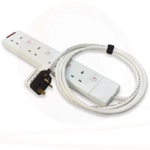 Individually Switched 13 amp Professional Trailing Socket Extension Lead. TOUGH  - Picture 1 of 2