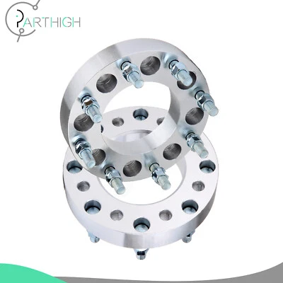 Adaptadores de rueda para Silverado Sierra 2500 HD 8x6,5 a 8x180 (2) 1,5" de grosor 14x1,5 Foto 1 de 4