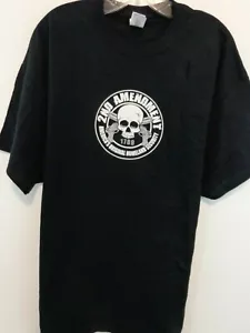 2nd Amendment T Shirt Men XL Black/White Homeland Security New without Tags - Bild 1 von 6