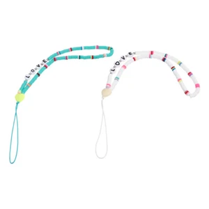 2 PCS Mobile Phone Non-slip Bracelet Miss Lanyard Holder Wrist for - Zdjęcie 1 z 12