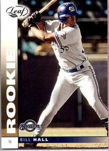 Bill Hall #170 2002 Leaf Milwaukee Brewers - Picture 1 of 2