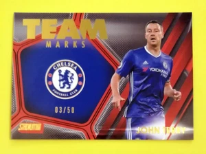 JOHN TERRY 2016 Topps Stadium Club Soccer Chelsea Team Marks Red SP Card /50 - Picture 1 of 9