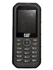 Caterpillar CAT B26 Handy schwarz Dual SIM Mobiltelefon Baustellentelefon - Bild 1 von 6