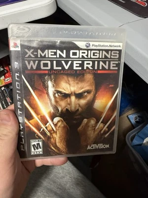 X-Men Origins: Wolverine Edición Sin Jaula Ps3 Estuche y Manual Solo Sin Disco Foto 1 de 3