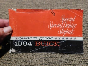 1964 Buick Owners guide Booklet ORIGINAL - Bild 1 von 1