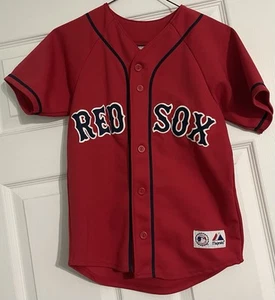 Size Small Youth MLB Red Sox #34 David Ortiz Jersey Majestic - Picture 1 of 3