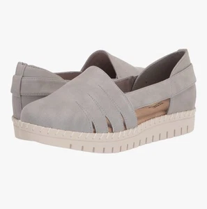 Zapatilla deportiva Easy Street Bugsy para mujer NUEVA 7 ancha gris zapato de verano - Imagen 1 de 4