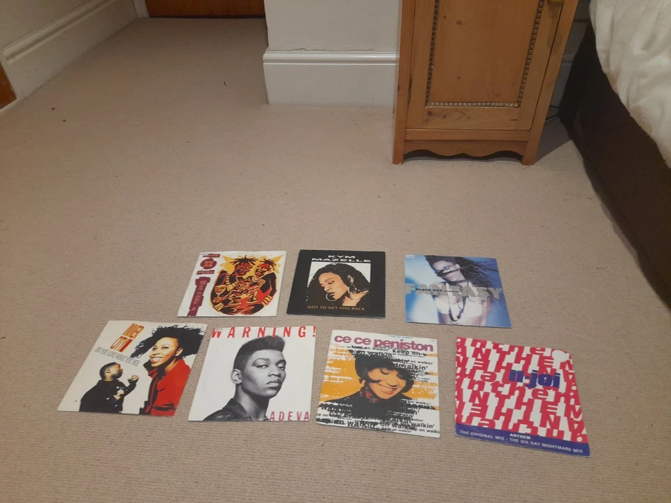Collection of 7 House Dance 7" vinyl Records Soul II N-Joi Ce Ce Peniston Adeva Foto 1 de 1