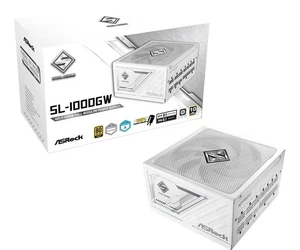 Unité d'alimentation PC compatible GPU nouvelle génération ASRockSteel Legend 1000WPCIe - Photo 1/9