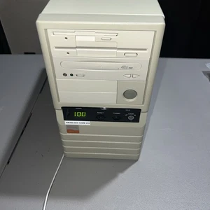 Vintage AMD 486 DX4-120 Computer Tower - Bild 1 von 8