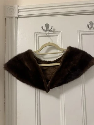 Vintage Mink Fur Collar/stole - Image 1 of 3