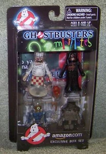 MINIMATES GHOSTBUSTERS THE VIDEO GAME 4 FIGURE SET AMAZON EXCLUSIVE - Picture 1 of 5