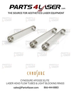 CYNOSURE APOGEE ELITE, CYNOSURE ACCLAIM LASER HEAD FLOW TUBES (3X TUBE) - Picture 1 of 4