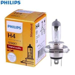 Philips H4 HB2 Halogen Headlight Globes 12342C1 High/Low Beam 12V 60/55W - Picture 1 of 6