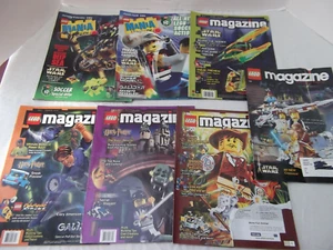 vtg LEGO land club Lot 7 magazine 5 from 2002 and 1 from 2003 Star wars 1.04 - Picture 1 of 1
