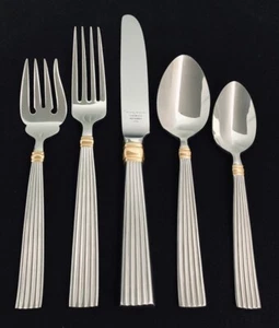 REED & BARTON Stainless GOLDEN CRESCENDO You Choose Piece CHOICE Flatware Japan - Picture 1 of 3