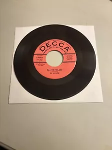 AL JOLSON EASTER PARADE / REMEMBER 7" SINGLE PROMO 45 RECORD ON DECCA JAZZ VG+ - Picture 1 of 2