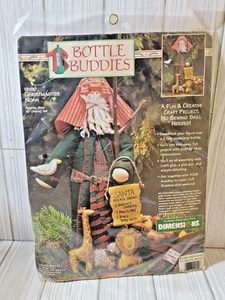 Dimensions 18100 Felt Kit Christmas Noah Bottle Buddies 1996 Unopened - Picture 1 of 3