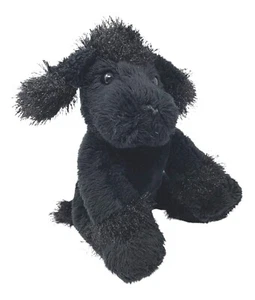Ganz Webkinz Lil Kinz Barboncino Nero Peluche Peluche Cucciolo 6in Senza Codice - Foto 1 di 9