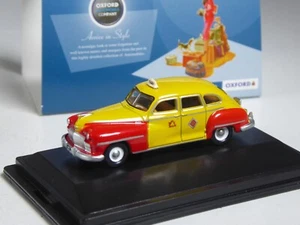 (YG-28) Oxford Models DeSoto Suburban San Francisco Taxi 1946 in scala 1:87 in confezione originale - Foto 1 di 1