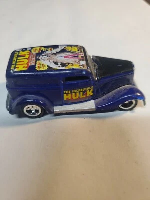 JOHNNY LIGHTNING MARVEL INCREDIBLE HULK '33 FORD PLAYING MANTIS 2002 105 - Image 1 of 4