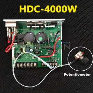 Controlador de velocidad de motor de CC de alta potencia de 4000 W para placa de accionamiento de motor de 180 V HDC-4000 W - Imagen 1 de 5